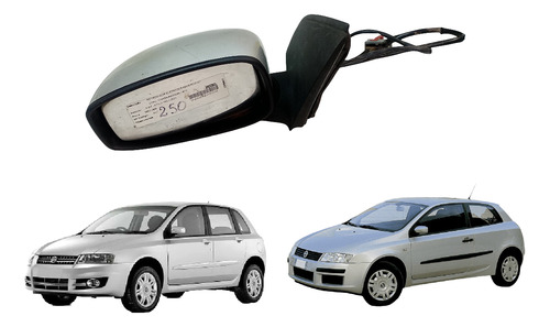 Retrovisor Elétrico Stilo 2002 2003 2008 2009 2012 Esquerdo
