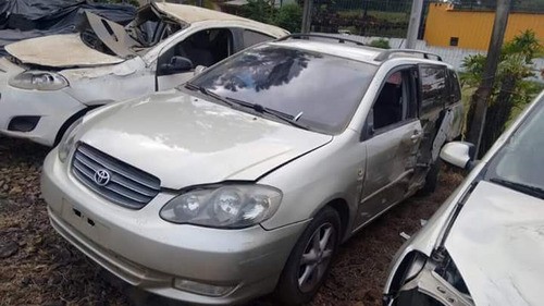 Sucata Toyota Fielder 1.8 Gasolina 2007 Rs Caí Peças