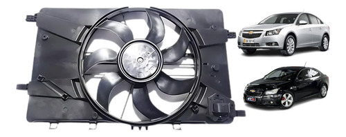 Ventoinha Eletroventilador Gm Cruze 2012 2013 2014 2015 2016