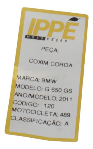 Coxim Coroa Bmw G 650 Gs (489) 2011