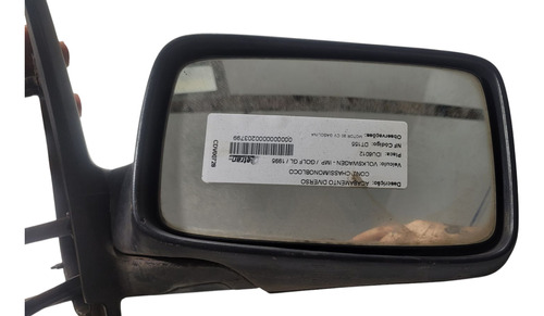 Retrovisor Elétrico Lado Direito Vw Golf 1.8/ 1995 (al)