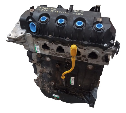 Motor 1.0 16v Parcial Renault Sandero Exp 2011 Funcionando 