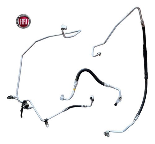 Kit Mangueira Ar Cond Fiat Palio Siena Strada Fire 2009/2014