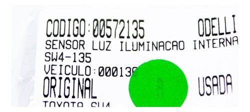 Sensor Luz Iluminação Int Sw4-135