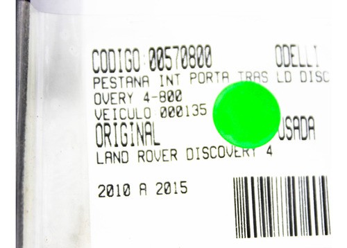 Pestana Int Porta Tras Ld Discovery 4 10/15 Us (800)