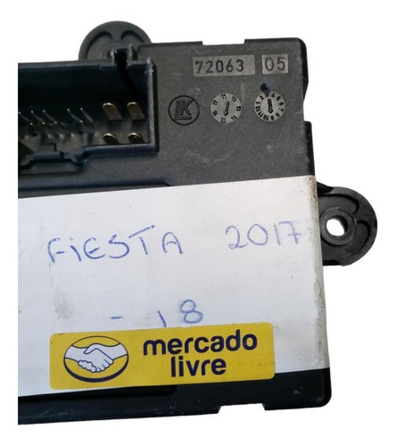 Módulo Controle Porta Traseiro Esquerdo Ford Fiesta 2018