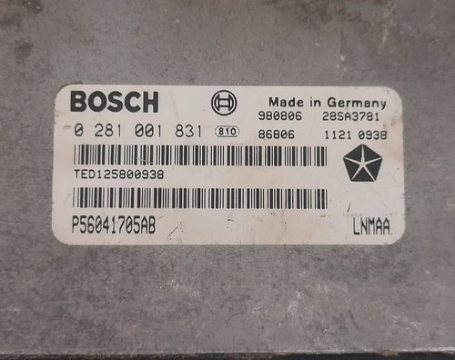 Módulo Injeção Dodge Dakota 2.5 1999 Diesel - 0281001831