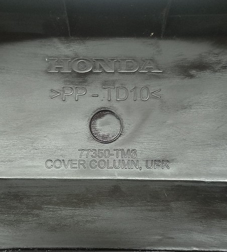 Moldura Coluna Direção Volante Honda City 2010 2011 2012