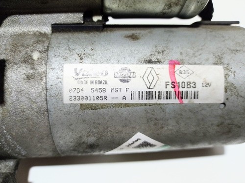 Motor De Partida Renault Sandero / Logan 1.6 2007/2014 