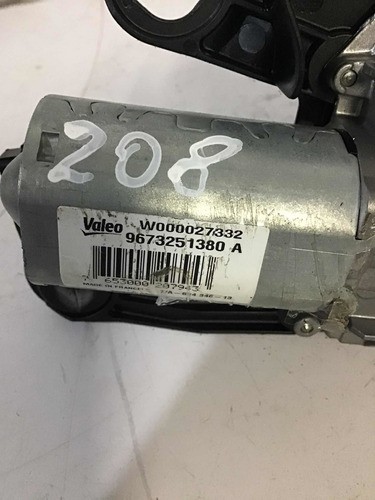 Motor Limpador Traseiro Peugeot 208 14/15 19822*