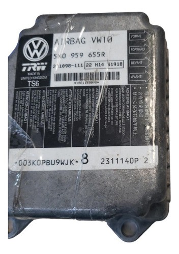 Módulo Central Airbag Volkswagen Tiguan 2010 2011 2012 2013