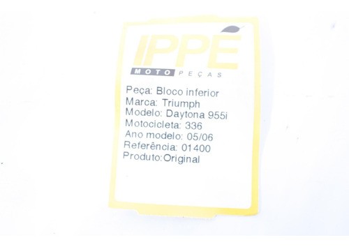 Bloco Inferior Do Motor Daytona  955