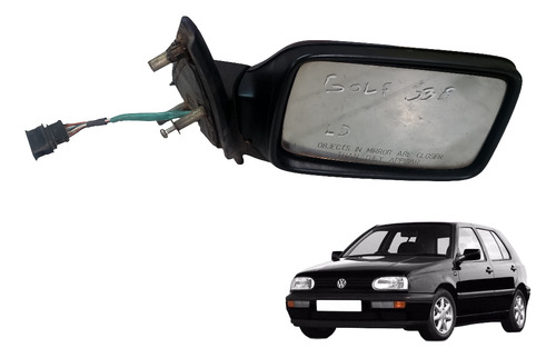 Retrovisor Elétrico Golf 1994 1995 1996 1997 1998 Direito