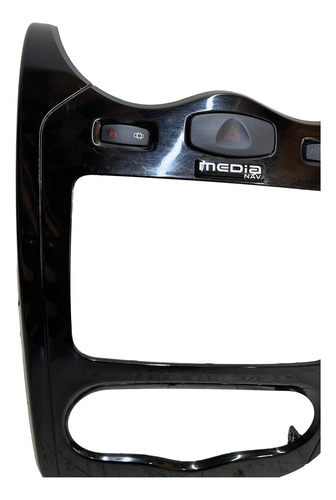 Moldura Rádio Central Painel Sandero 2011 2012 2013 2014
