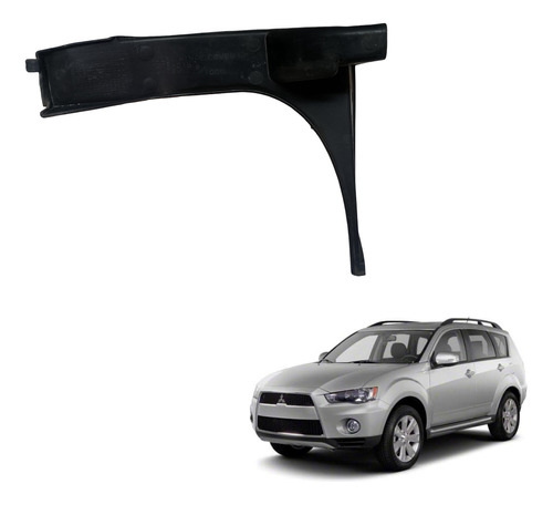 Suporte Parachoque Traseiro Esquerdo Outlander 2007 A 2012