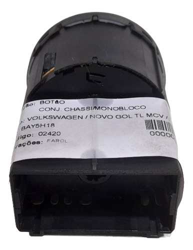 Botao Interruptor Chave  Farol Gol 2017