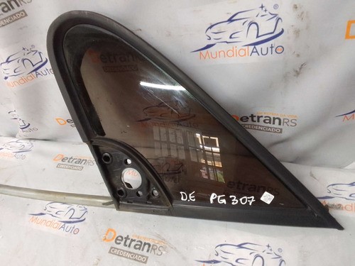 Vidro Fixo Porta Dianteira Esquerda Peugeot 307  12368