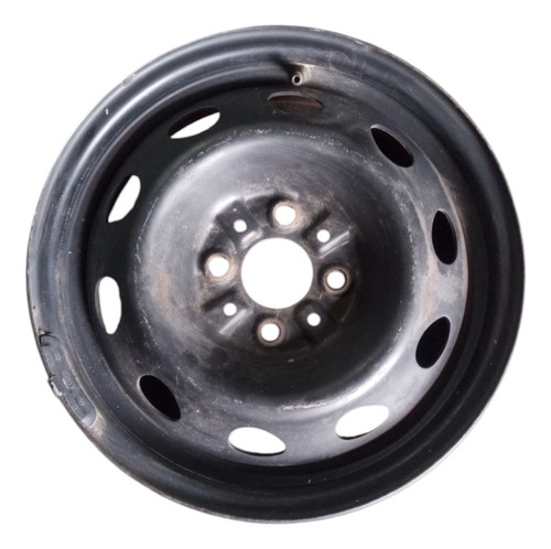 Roda De Ferro Aro 14 Preta Fiat Fiorino Palio Strada