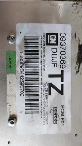 Módulo Injeção Corsa 2003 2004 2005 Gm 09370369 Usado