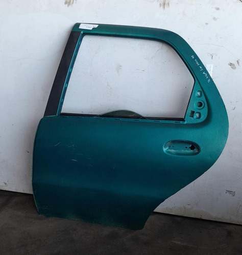 Porta Traseira Esquerda Verde Fiat Palio Edx 1998