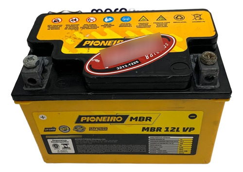 Bateria Pioneiro Mbr 12l Vp Gsx-r 750 Srad 28/2022