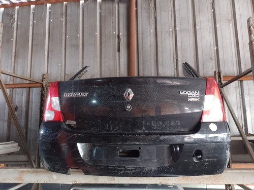 Caixote Traseiro Renault Logan 2007 A 2010 Completo Com Nf 