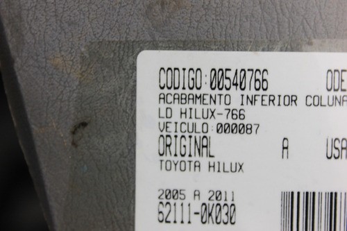 Acabamento Inferior Col Pé Ld Hilux 05/11 Us (766)