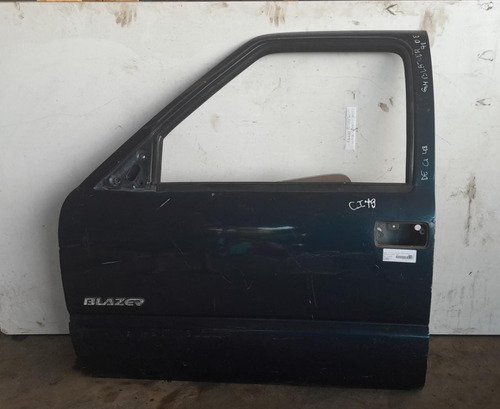 Porta Dianteira Esquerda Azul Gm Blazer 1998