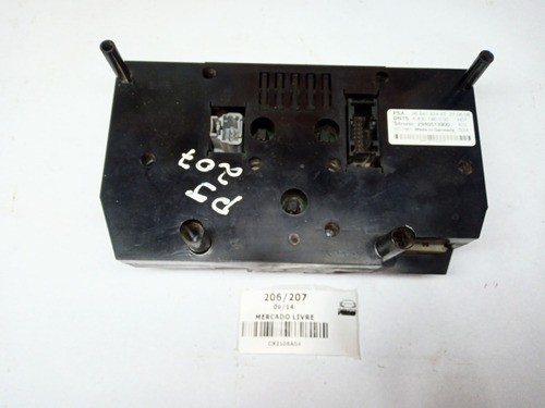 Comando Ar Cond Digital Peugeot 206/207 09/14 96841424