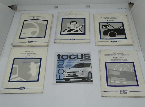 Manual Do Proprietário Ford Focus Hatch 1.8 2000 A 2004