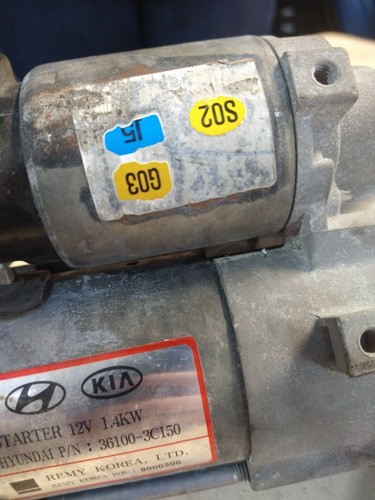 Motor Partida Arranque Kia Sorento 3.5 V6 2010 2011 2012