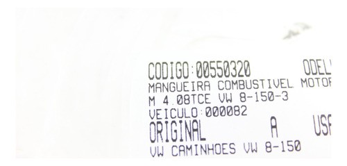 Mangueira Combustvel Motor Mwm 4.08tce Vw 8-150 05/12 (320)