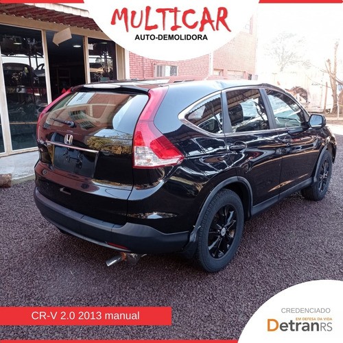 Honda Crv 2013 Para Peças  Motor Kit Airbag Setor 