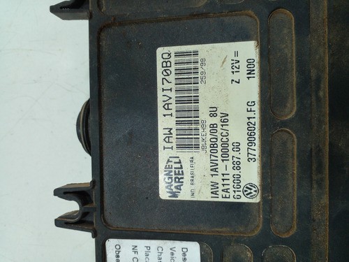 Módulo Injeção Vw Gol 16v 1999 377906021fg (m)