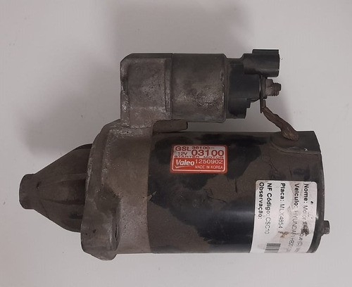 Motor De Arranque Hyundai Hb20 1.0 M 2013 - 1250902