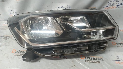 Farol Logan / Sandero 2014 2015 2016 Friso Cromado Le 19252