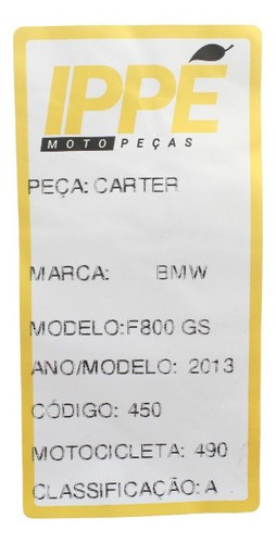 Carter Bmw F800 Gs (490)