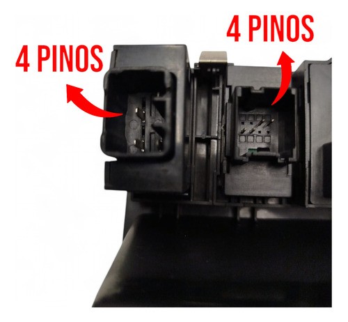 Botão Comando Retrovisor Trava Portas Iluminação Lifan 530