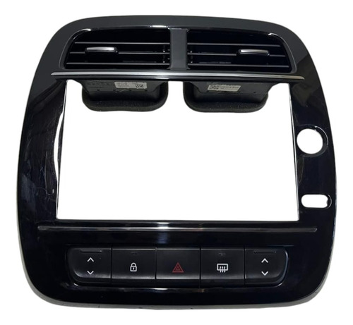 Moldura Central Difusor Ar Botão Alerta Kwid 2023 2024