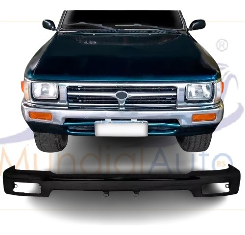 Parachoque Dianteiro Hilux 1992 A 2001 Preto 19204