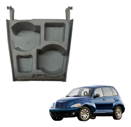 Porta Copos Treco Objetos Console Central Pt Cruiser Usado