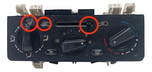 Comando Ar Condicionado Citroen C3 2003 2004 2005 2012 Usado