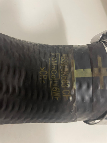 Mangueira Intercooler Admissão Ranger Xls 19 - Ab396k683cf