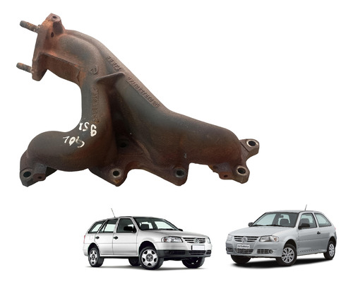 Coletor Escapamento Vw Gol Parati G4 1.0 8v Ea111 Original