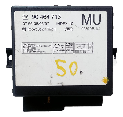 Módulo Central Alarme Vectra 97 98 99 2000 A 2005 90464713