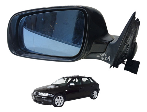 Retrovisor Elétrico Diant. Esquerdo Audi A3 1.6 2000 (ap)