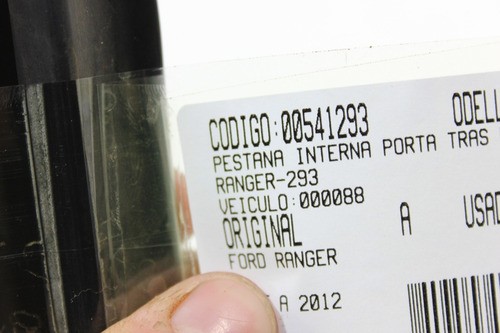 Pestana Interna Porta Tras Le Ranger 05/12 Usado (293)