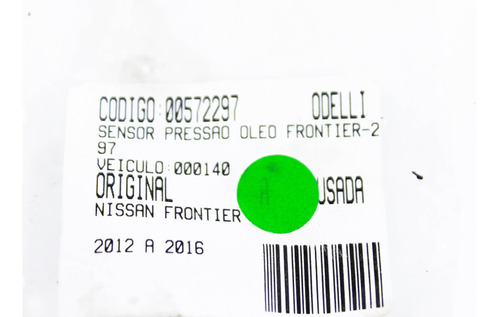 Sensor Pressão Óleo Frontier-297