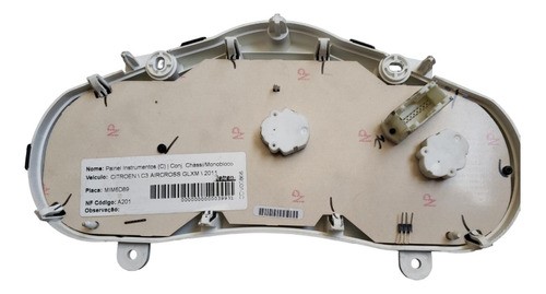 Painel Instrumento Velocímetro C3 Aircross 2011 2012 A 2016