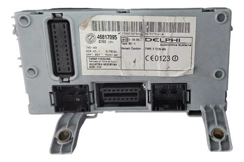 Módulo Bsi Fiat Palio Siena Strada 2001/12 Original 46817095